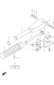 DF 6 drawing Tiller Handle