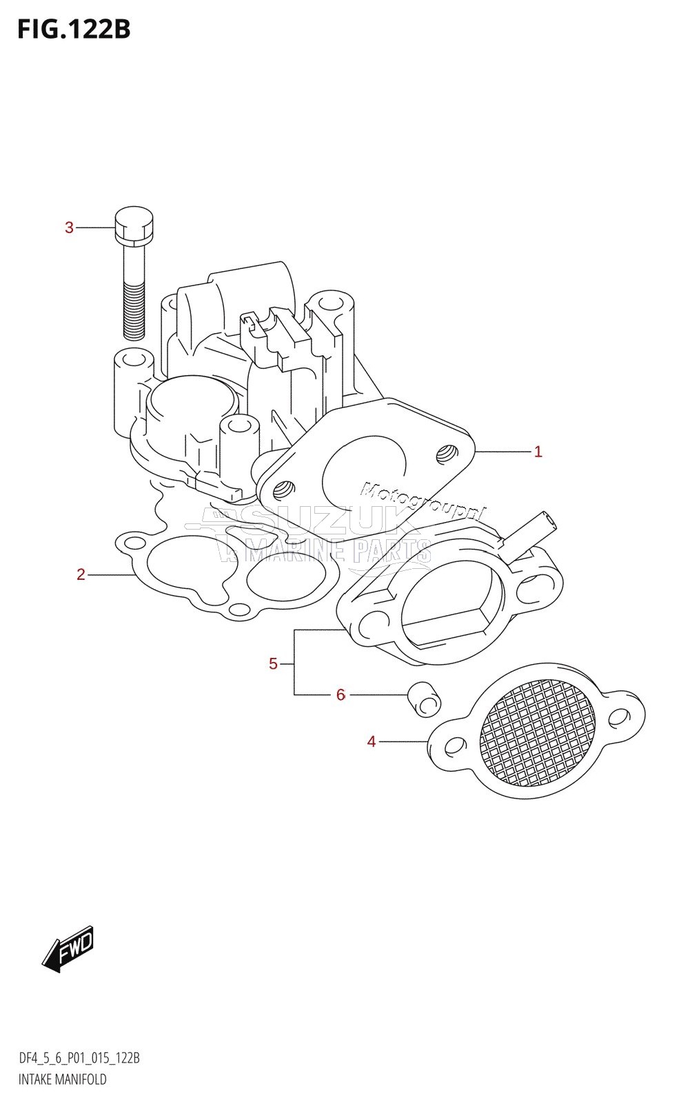 INTAKE MANIFOLD (DF5:P01)