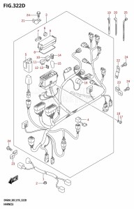 DF50A From 05003F-510001 (E03)  2015 drawing HARNESS (DF50AVT:E03)