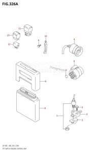 DF140 From 14001F-880001 (E03)  2008 drawing PTT SWITCH /​ ENGINE CONTROL UNIT (K2,K3)