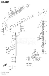 17502Z-510001 (2005) 175hp E03-USA (DF175Z) DF175Z drawing FUEL INJECTOR (DF150T:E03)