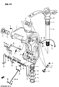 DT150 From 15001-601001 till 602891 ()  1986 drawing SWIVEL BRACKET