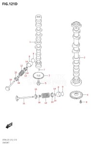 09003F-610001 (2016) 90hp E01 E40-Gen. Export 1 - Costa Rica (DF90A  DF90ATH) DF90A drawing CAMSHAFT (DF70ATH:E40)