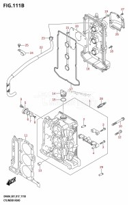 DF40A From 04004F-710001 (E34-Italy)  2017 drawing CYLINDER HEAD (DF40AQH:E01)