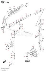 DF150 From 15002F-910001 (E40)  2019 drawing FUEL INJECTOR