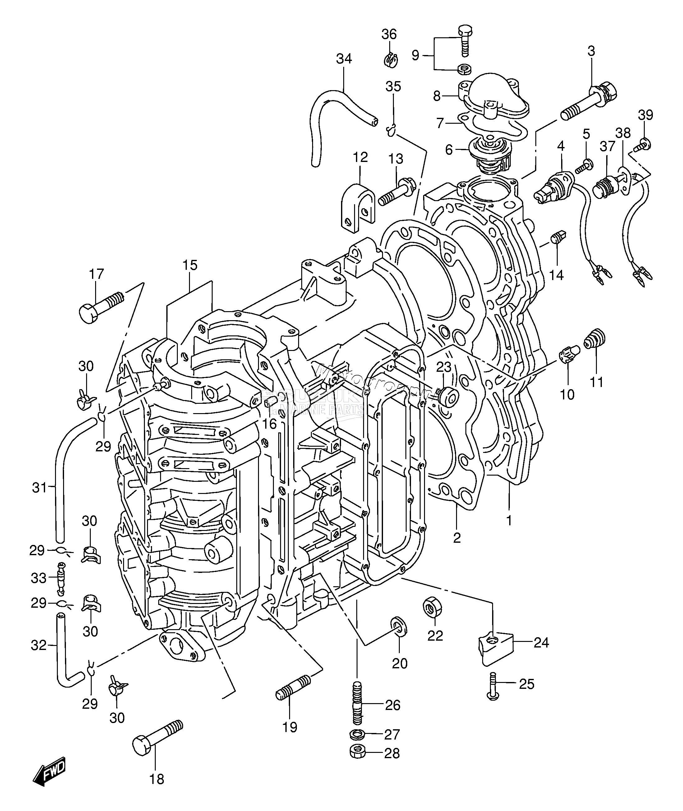 CYLINDER (DT75TC /​ 85TC /​ 85WT /​ 85MQ /​ 85QH)