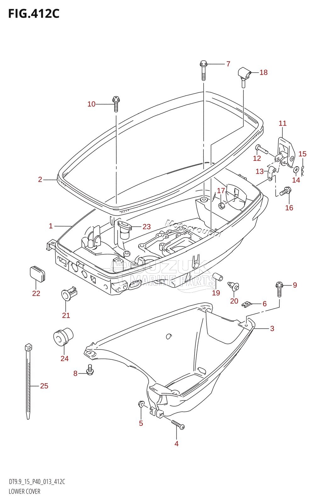 LOWER COVER (DT9.9K:P36)