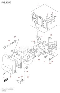 DT9.9A From 00996-510001 (P36 P40)  2015 drawing INLET CASE (DT15AK:P36)