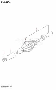 DF200A From 20003F-610001 (E03 E40)  2016 drawing FUEL HOSE