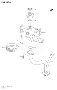 DF175Z From 17502Z-310001 (E03)  2013 drawing OIL PUMP