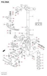 DF25 From 02502F-680001 (E03)  2006 drawing SWIVEL BRACKET