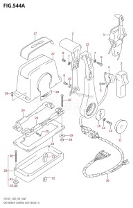 DF140 From 14001F-251001 (E03)  2002 drawing OPT:REMOTE CONTROL ASSY SINGLE (1) (K5,K6,K7,K8,K9,K10,011)