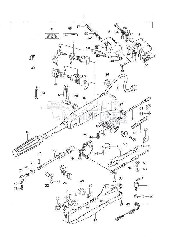 Tiller Handle