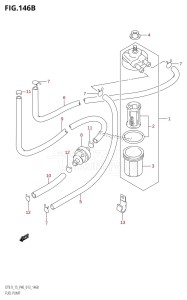 DT9.9 From 00996-310001 (P40)  2013 drawing FUEL PUMP (DT9.9K:P40)