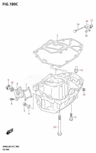 DF60A From 06003F-710001 (E03)  2017 drawing OIL PAN (DF60A:E03)