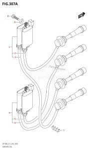 DF115AST From 11504F-610001 (E03)  2016 drawing IGNITION COIL