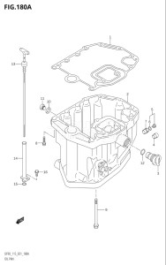 09001F-680001 (2006) 90hp E01-Gen. Export 1 (DF90TK6) DF90 drawing OIL PAN