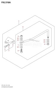 DF25 From 02503F-310001 (E01)  2013 drawing OPT:REMOCON ATTACHMENT (DF25:E01)