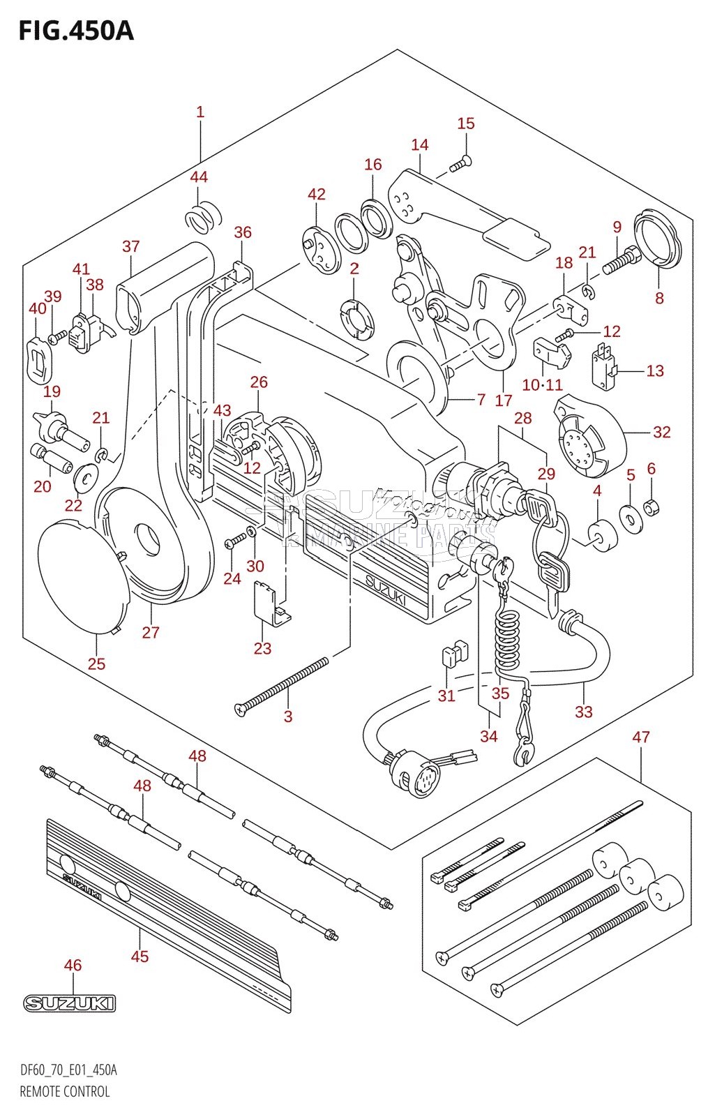 REMOTE CONTROL (W,X,Y,K1,K2,K3)