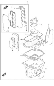 Outboard DF 175 drawing Gasket Set