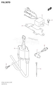 DT15A From 01503K-510001 (P36)  2015 drawing IGNITION COIL (DT9.9AK:P36)