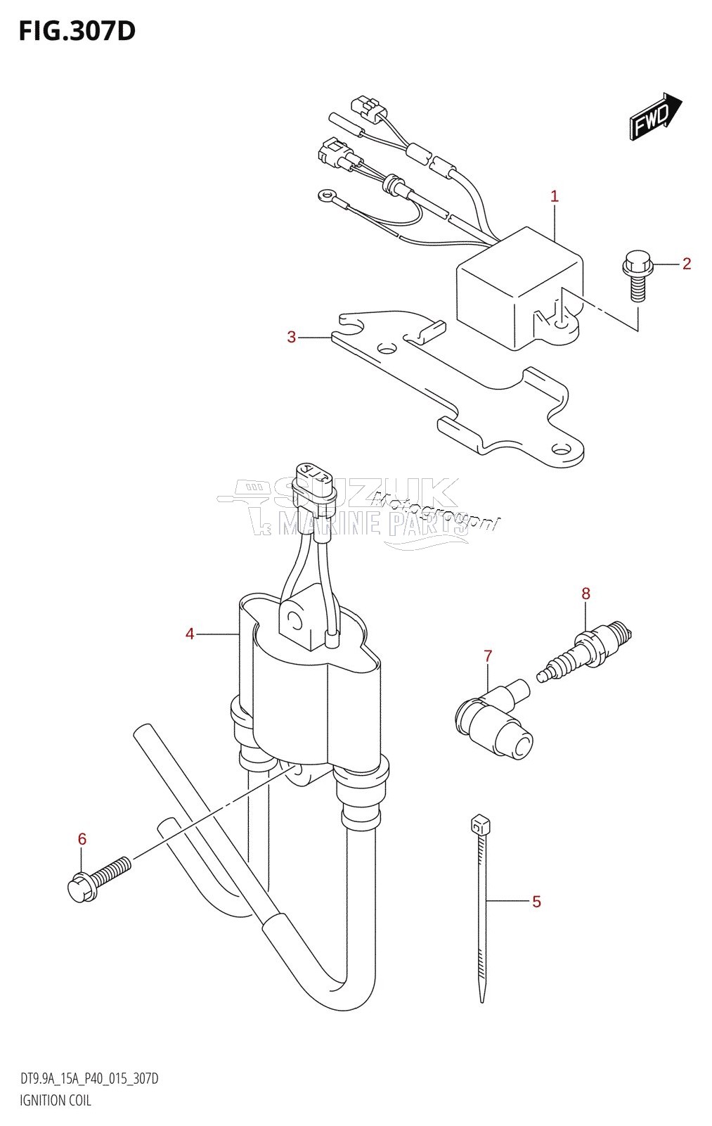 IGNITION COIL (DT9.9AK:P36)