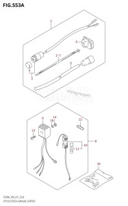 DT40 From 04005K-510001 ()  2015 drawing OPT:ELECTRICAL (MANUAL STARTER) (DT40W:P40:M-STARTER)