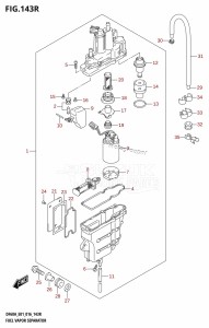 DF60A From 06003F-610001 (E01 E40)  2016 drawing FUEL VAPOR SEPARATOR (DF60AVT:E01)