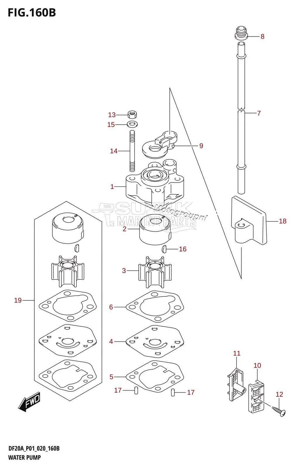 WATER PUMP (P40)