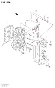 DF50 From 05001F-780001 (E01 E40)  2007 drawing CYLINDER HEAD