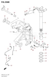 DF70A From 07003F-310001 (E01 E40)  2013 drawing SWIVEL BRACKET (DF70A:E40)