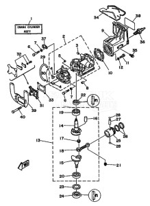 2B drawing CYLINDER--CRANKCASE