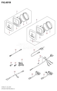 DF150AP From 15003P-040001 (E03 E40)  2020 drawing OPT:MULTI FUNCTION GAUGE (1) (022)