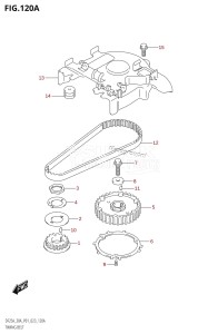 DF30A From 03003F-240001 (P01 P40)  2022 drawing TIMING BELT