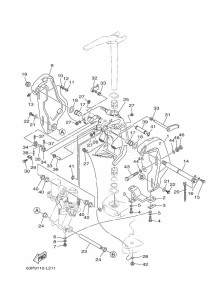 FL150AETL drawing FRONT-FAIRING-BRACKET