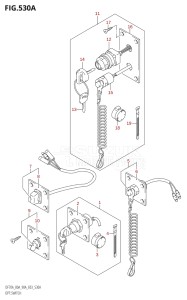 07002F-980001 (2009) 70hp E03-USA (DF70ATK9) DF70A drawing OPT:SWITCH