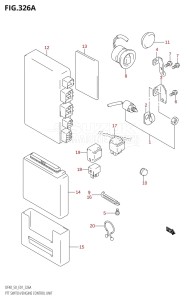 DF50 From 05001F-880001 (E01 E40)  2008 drawing PTT SWITCH /​ ENGINE CONTROL UNIT