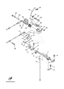 F40BMHDS drawing THROTTLE-CONTROL