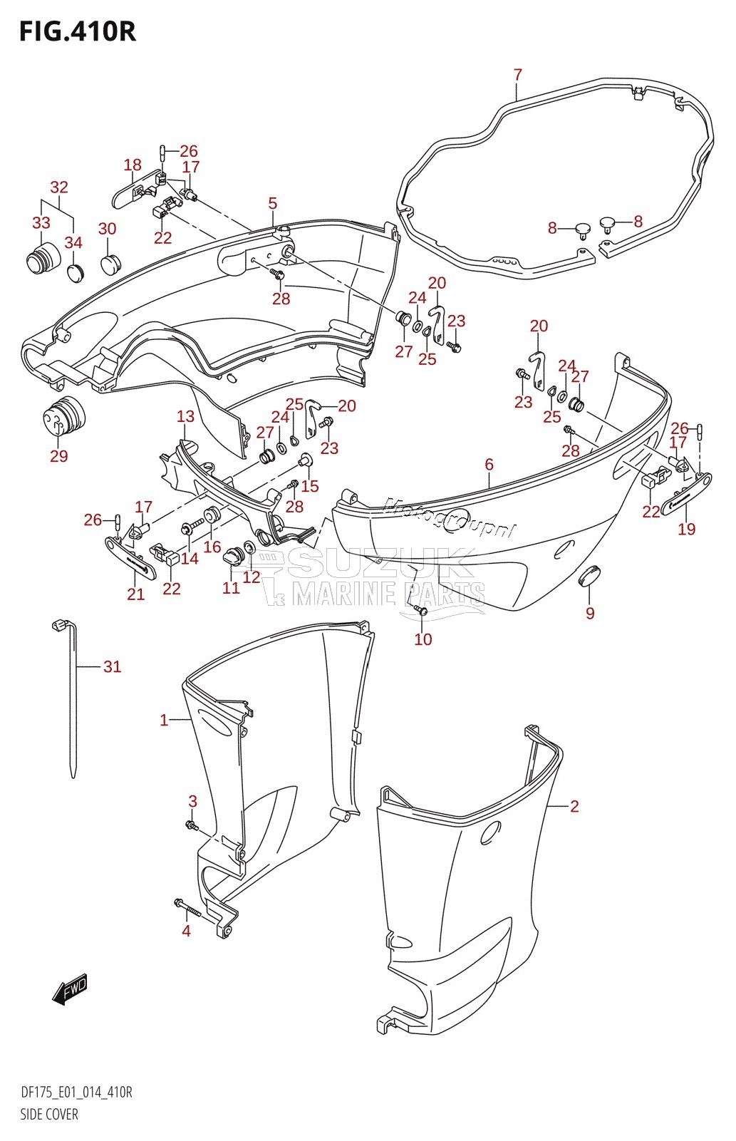 SIDE COVER (DF175ZG:E01)