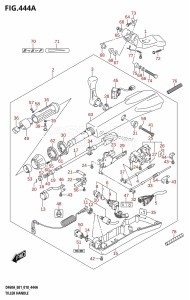 DF40A From 04004F-810001 (E34-Italy)  2018 drawing TILLER HANDLE (DF40AQH,DF60AQH)