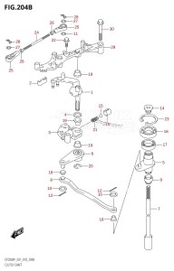 DF200AP From 20003P-810001 (E01 E40)  2018 drawing CLUTCH SHAFT (DF150AP:E40)