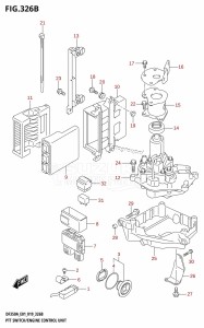 DF350A From 35001F-910001 (E01)  2019 drawing PTT SWITCH /​ ENGINE CONTROL UNIT (DF325A:E01)