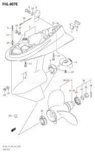 DF115AST From 11504F-040001 (E03)  2020 drawing GEAR CASE (DF115Z:E01)