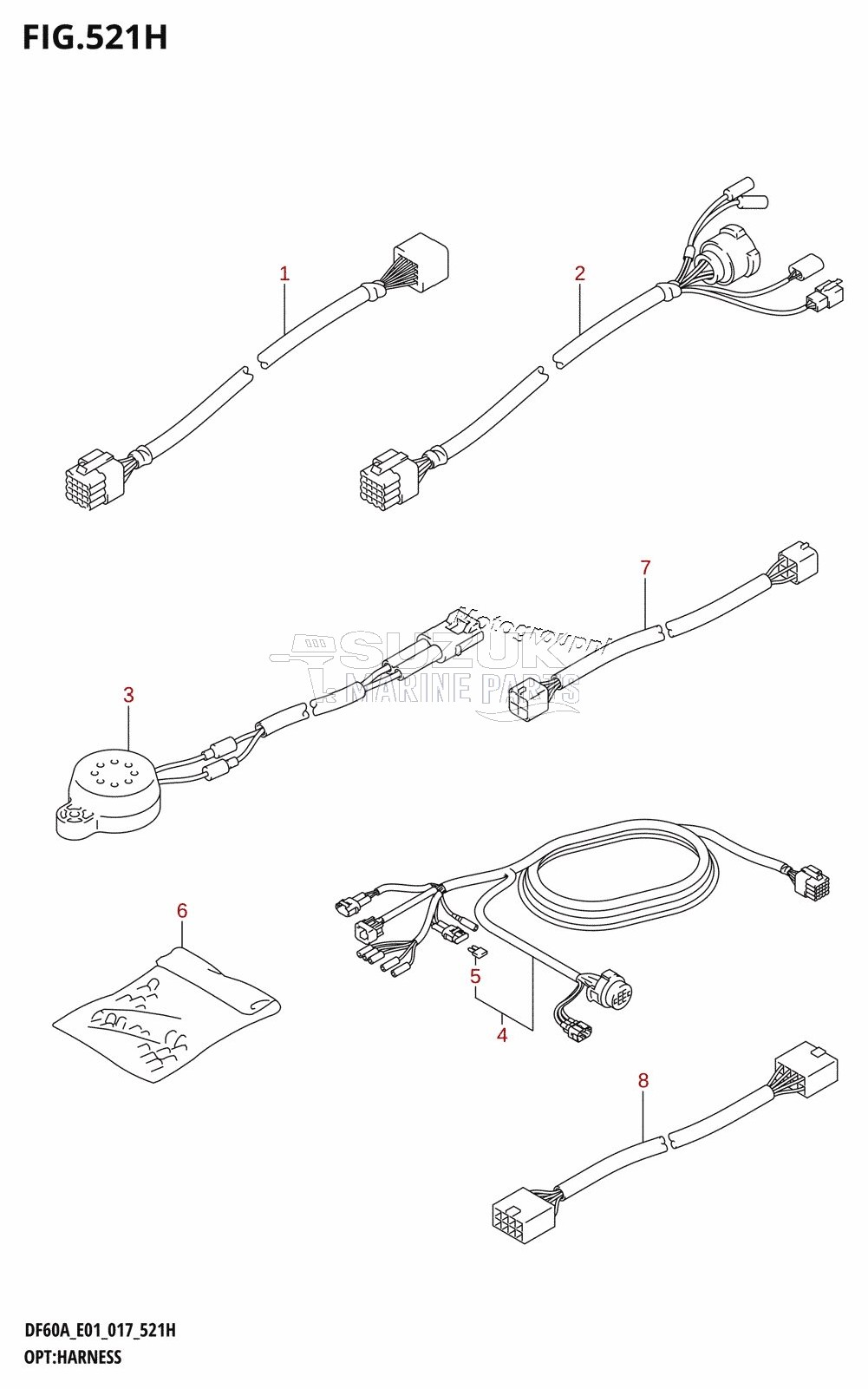 OPT:HARNESS (DF60A:E40)