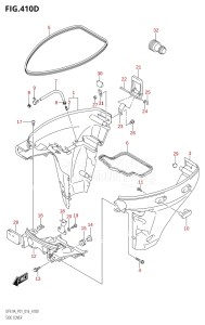 00994F-610001 (2016) 9.9hp P01-Gen. Export 1 (DF9.9A  DF9.9AR) DF9.9A drawing SIDE COVER (DF9.9AR:P01)