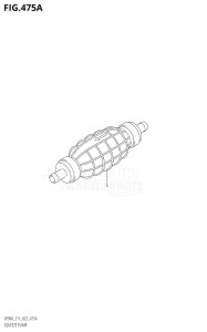 10004F-240001 (2022) 100hp E01 E40-Gen. Export 1 - Costa Rica (DF100BT  DF140Z) DF100B drawing SQUEEZE PUMP ((E03,E11):N / TANK:N / FUEL HOSE)