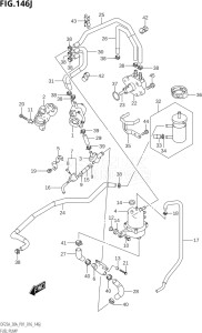 02504F-610001 (2016) 25hp P01-Gen. Export 1 (DF25A  DF25AR  DF25AT  DF25ATH) DF25A drawing FUEL PUMP (DF30AQ:P01)