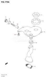 DF25 From 02503F-110001 (E01)  2011 drawing OIL PUMP