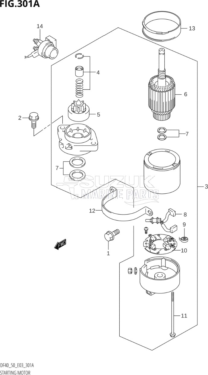 STARTING MOTOR (X,Y)