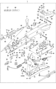 DF 70A drawing Tiller Handle